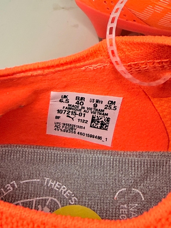 Puma Ultra Ultimate FG/AG Soccer Cleats Orange Men’s US 9 EU 40 New Without Box main image 4